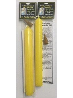 Spezial-Kraftkerze mit Gebets-Lotterien (Heilige Cono)