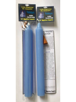 Yemaya Speziell Potenzierte Kerze mit Gebet