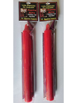 Speziell Potenzierte Kerze mit Gebet Saint Rita