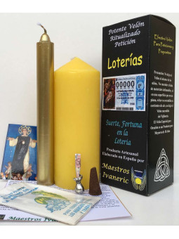 Sonderpotenzierte Lotterieantragskerze