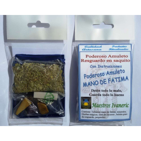 Mächtiges Amulett Amulett Resguardo Hand der Fatima