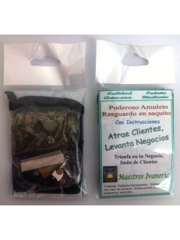 Mächtiges Amulett Resguardo zieht Kunden an, baut Geschäfte auf