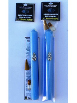 Hand der Fatima Amulett Ermächtigte Kerze