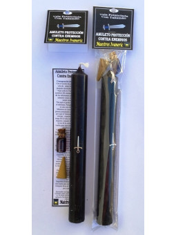 Ermächtigte Kerze mit Schwert Amulettt