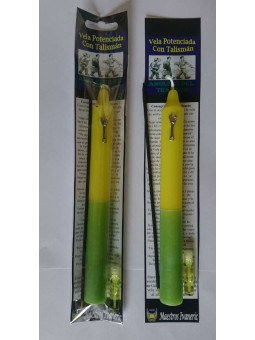 Ermächtigte Kerze Amulettt der Arbeit angetriebene