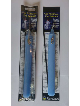 Ermächtigte Kerze Yemaya Amulettt Ermächtigte , Fruchtbarkeit