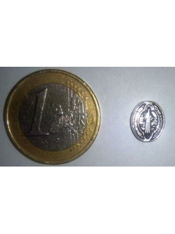 Amulettt Sankt Benedikt (klein) 0,9 cm Durchmesser