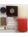 Kerze. Rituelle Wiehe Tetragramaton Erfolg und Triumph