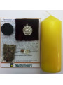 Kerze. Rituelle Kerze.nweihe Tetragramaton Reichtum