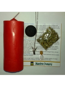 Kerze. Erzengel Uriel Rituelle Weihe