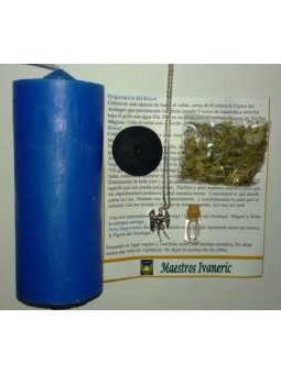 Kerze. Erzengel Michael Rituelle Weihe