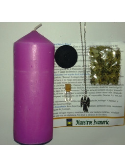 Kerze. Erzengel Chamuel Rituelle Weihe