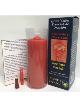 Kerze. Spezielles befähigtes Gebet Gebunden und genagelt Spezielle