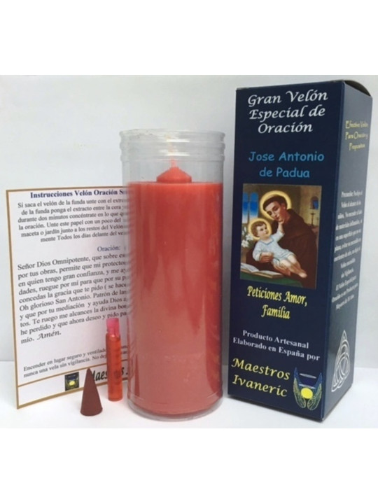 Kerze. Besondere Gebets St. Antonius von Padua