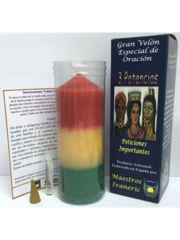 Kerze. Spezielles- mit Gebet und 3 Kräften