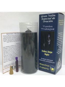 Kerze. Speziell gestärkte Gebets mit Gebetsgrab wirkt