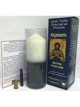 Kerze. Spezielles Ermächtigte  mit Gebet Unbefangenheit