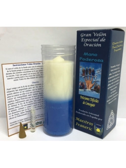 Kerze. Spezielles Ermächtigte  mit kraftvollen Hand Gebet