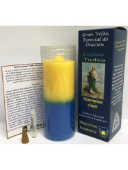 Kerze. Judas Thaddäus Spezielles- mit Gebet