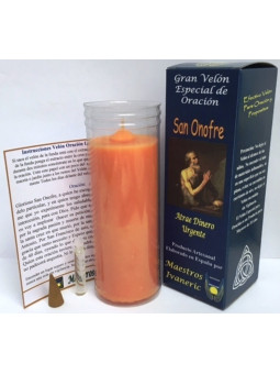 Kerze. San Onofre Spezielles Ermächtigte  mit Gebet