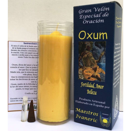 Kerze. Speziellesbetriebene Oxum Gebets