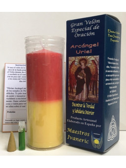 Kerze. Spezielle Ermächtigungs mit Uriel-Gebet. Wahrheit und Weisheit