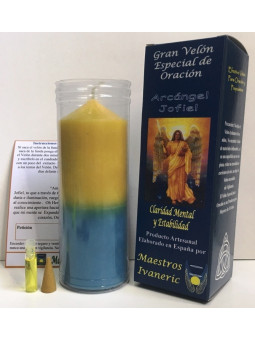 Kerze. Spezielle Ermächtigte  mit Jophiel Gebet. Geistige Klarheit