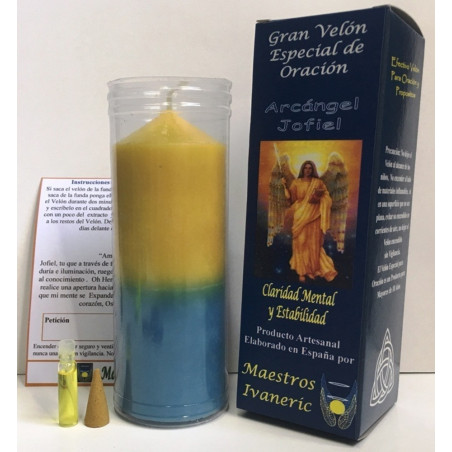 Kerze. Spezielle Ermächtigte  mit Jophiel Gebet. Geistige Klarheit