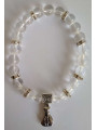 Kristall-Quarz-Mineral-Armband mit Geldbeutel