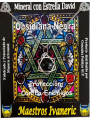 Davidstern-Anhänger mit schwarzem Obsidian Mineral (Schutz)