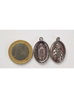 Medaille Unserer Lieben Frau von Guadalupe, Heiligstes Herz