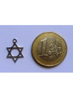 Davidstern-Amulettt, Edelstahl