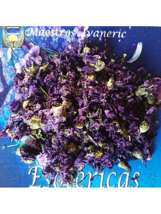 Esoterische Kräuter-Mauve-Blume. 500 Gramm