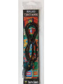 Tibetische Mala, 108 Schwarzer Jaspis-Perlen 60cm