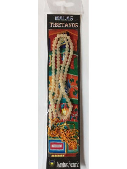 Tibetische Mala, 108 Gelbe Aventurin-Perlen 60cm