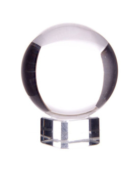 Kristallkugel 50 mit Kristallständer und Gebrauchsanweisung