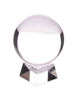 Kristallkugel 120 mit Kristallsockel