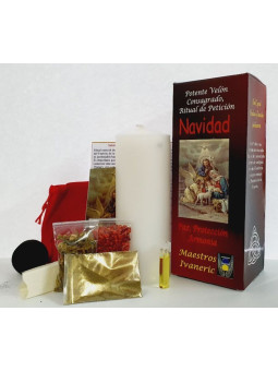 Kraftvolle Weihnachts Kerze