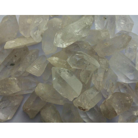 Rohquarz-Kristallspitzen Klein von 1cm bis 3,5cm