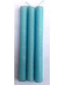 Kerze. Spezielles Esoterisch  11 Cm Hellblau, 12 Stück.