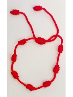 Kauf von 24 Stücke ohne Verpackung Armband der 7 roten Knoten.