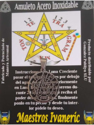 Kaufen 5 Stücke HandgefertigtEdelstahl Talisman, durchbrochene Medaille Tetragrammaton. 2,7 Durchm.