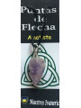 Pfeilspitze Amethyst Mineral Anhänger 3cm