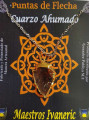 Pfeilspitze Rauchquarz Mineral Goldener Anhänger 3cm