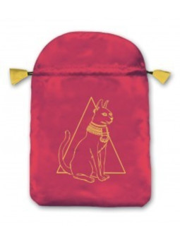 Ägyptische Katze Tarot-Tasche 16cm X 22,5cm
