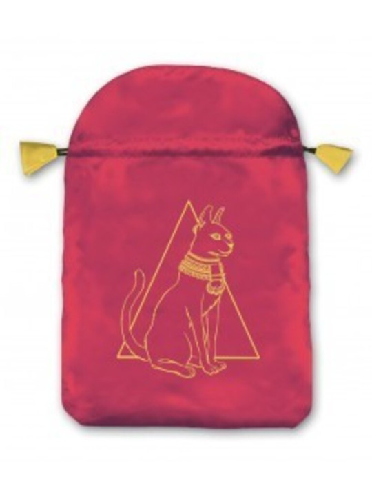 Ägyptische Katze Tarot-Tasche 16cm X 22,5cm