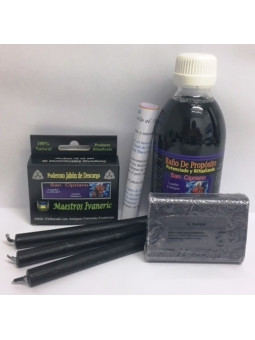 Komplettes Ritualbad-Paket für den Zweck des Heiligen Cyprian.