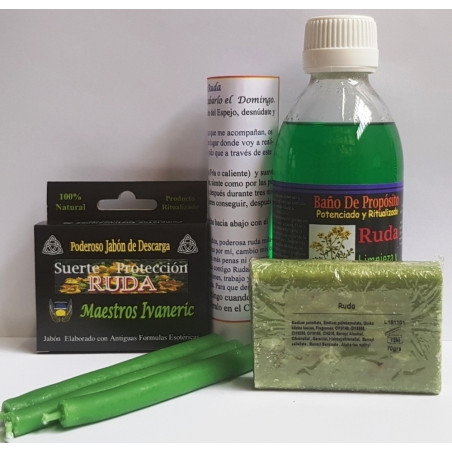 Komplettes Ritualbad-Paket für Ruda Zweck.