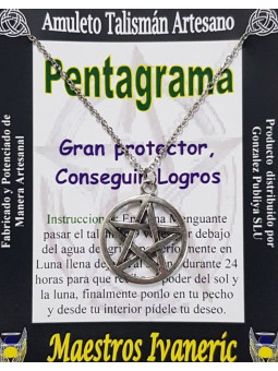 Förderung 3x2 Pentagramm Artisan Talisman,