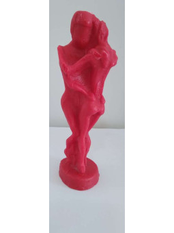 Paar ineinander verschlungen Rot Männlich Weiblich 20cm.